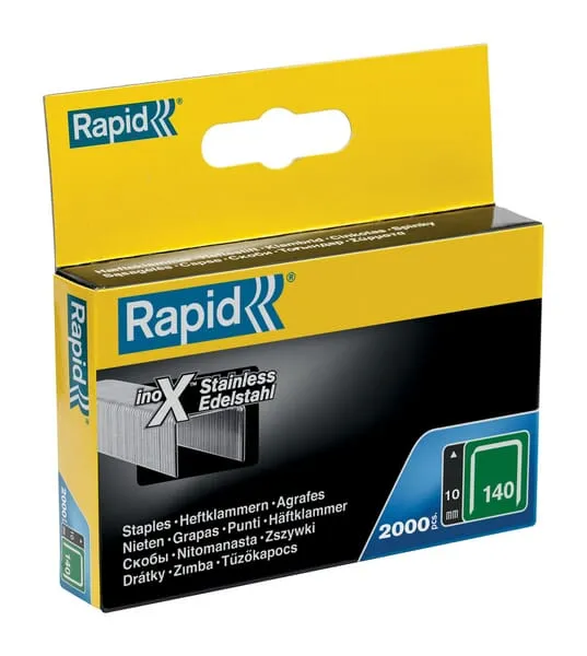 Nýt.Rapid 140/10mm ocel,blistr