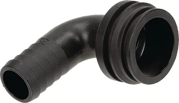 Hadicová přípojka 90° 25 mm s vnějším připojením T5