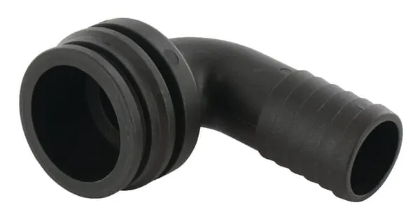 Hadicová přípojka 90° 32 mm s vnějším připojením T6