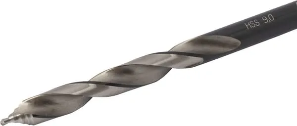 Vrták 9,0 mm HSS-DIN 338-G TURBO STEP