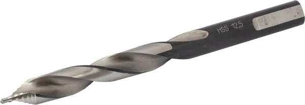 Vrták 12,5 mm HSS-DIN 338-G TURBO STEP