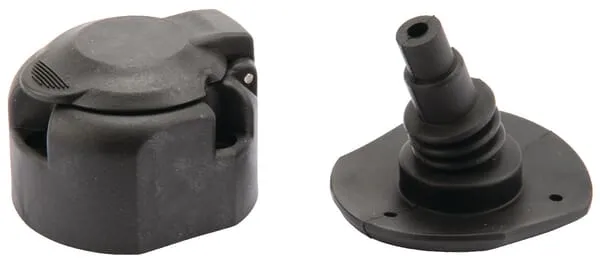 Plastová zásuvka, 13pól.