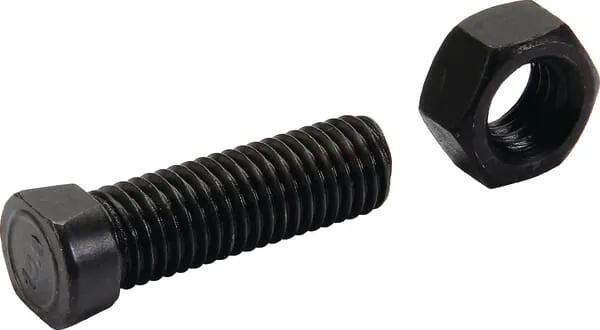 Šroub pluhu kónický se 2 plochými okraji + matice