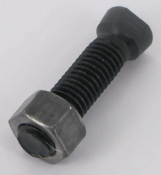 Šroub pluhu kónický se 2 plochými okraji + matice