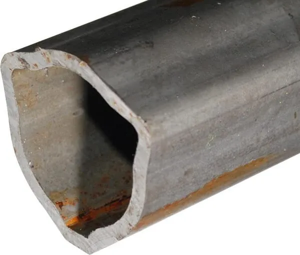 Profilová trubka vnější, trojúhelník, vel. 2, vnitřní Ø 30,2 vnější Ø 36x2,9 mm, délka 3 m, široký úhel, Bondioli&Pavesi