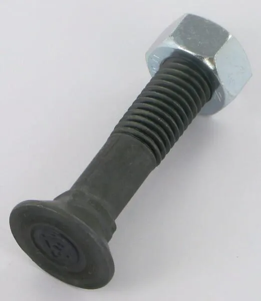 Šroub pluhu se čtyhřanem M12x60 12.9 DIN608, s maticí