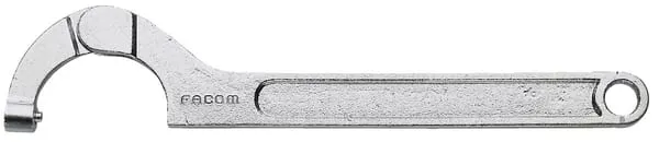 126A Hákový klíč s kloubem pro matice s bočním otvorem