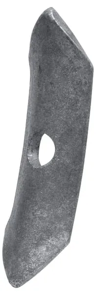 Radlice kultivátoru 127 x 40 x 6 mm, otočná, plochá, 1 otvor