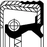 Těsnění B2BAVISLDRWX7 60x90x13 FKM