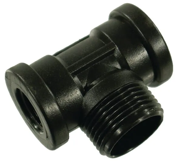 T-kus 2x vnitřní 1/2" + 1x vnější 1"