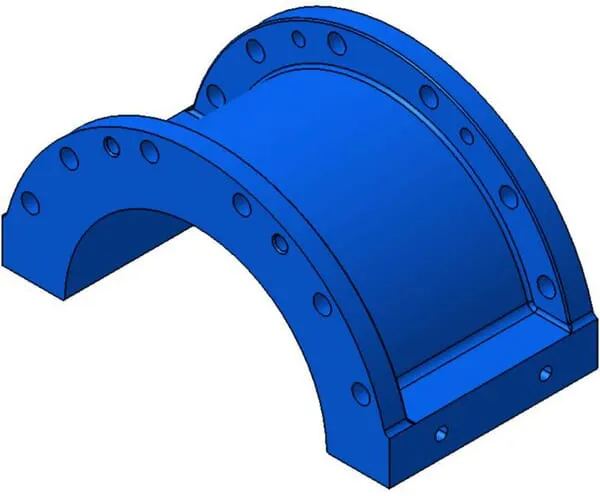 Poloviční kryt A136-140