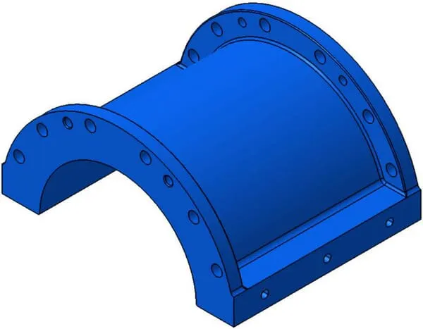 Poloviční kryt A136-210