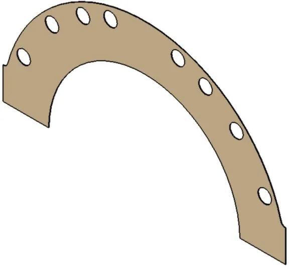 Těsnění polovičního krytu