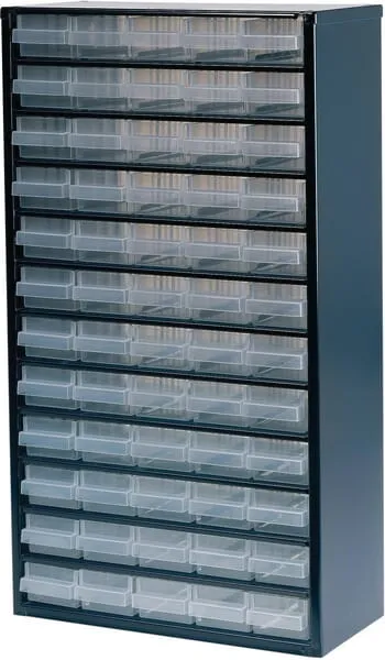 Výklopná skříňka, 60 zásuvek