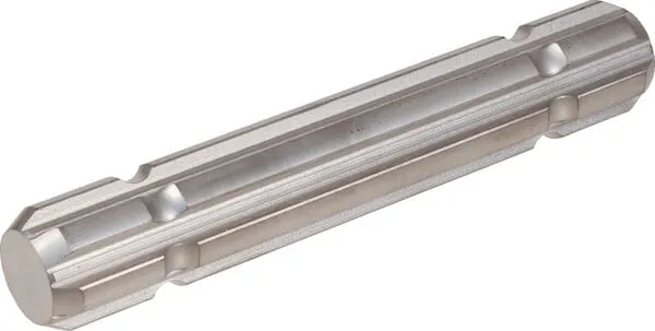 Drážkované zakončení hřídele 1 3/8" (6T)-206