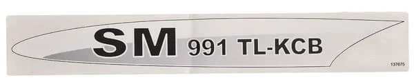 Štítek „SM991TL-KCB“ l. Fella