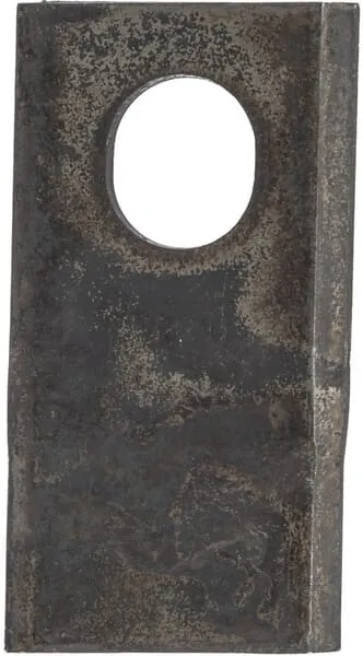 Nůž rotační sekačky rotace vlevo 92 x 48 x 4 mm, ovál otvor 24 x 20 mm, vhodný pro Kongskilde JF / Stoll, 25 ks/bal.