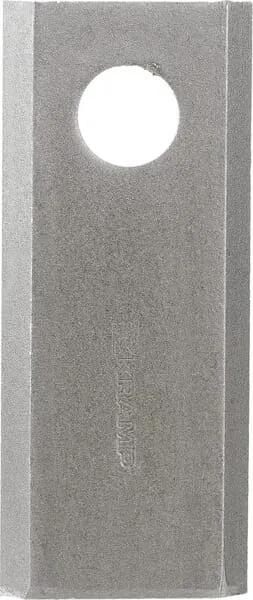 Nůž rotační sekačky rotace vlevo / vpravo 114 x 48 x 4 mm; otvor Ø 19 mm; vhodný pro Kongskilde JF / Stoll; 25 ks/bal.