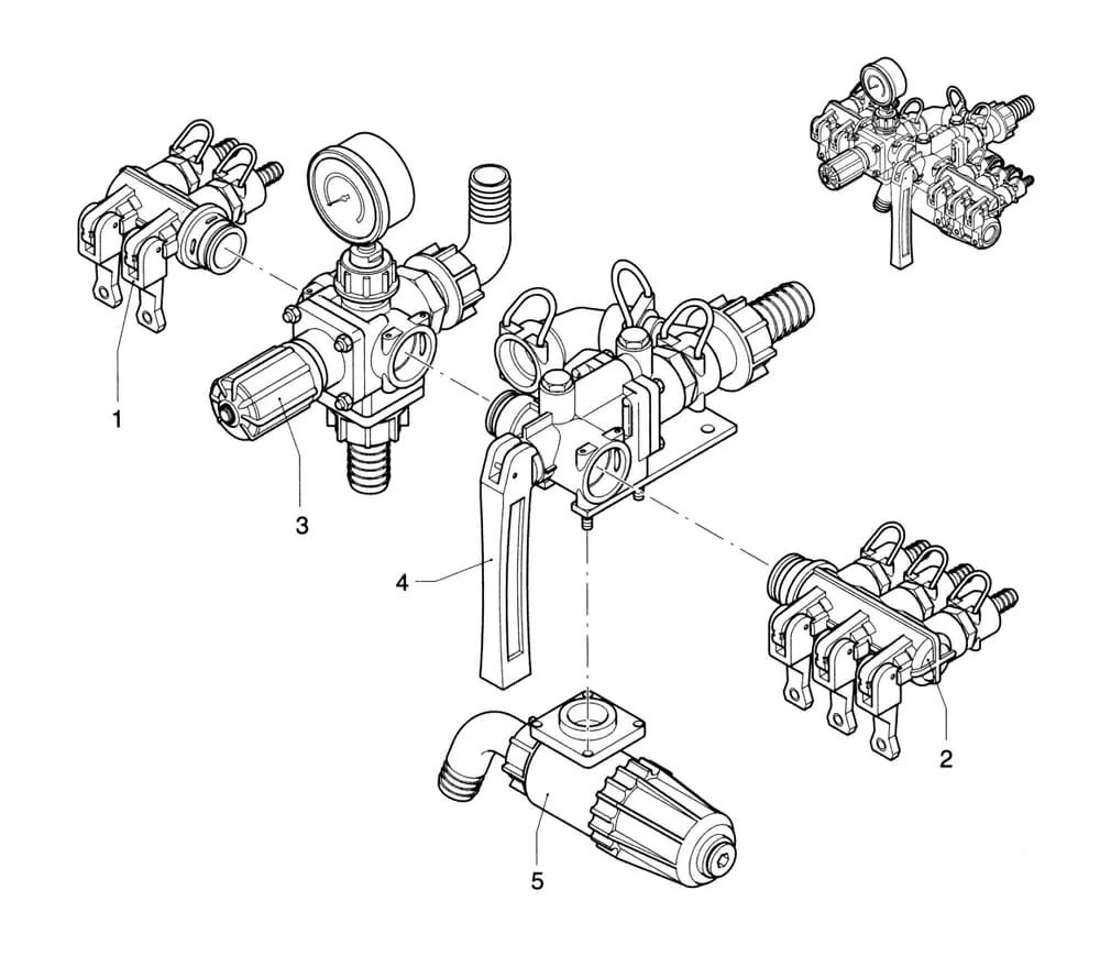 Šroub ventilu kompl.
