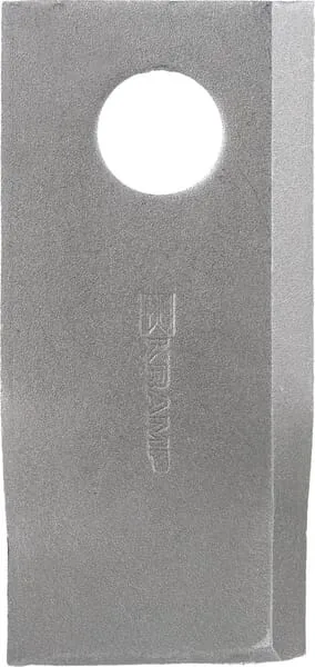 Nůž rotační sekačky rotace vlevo 102 x 48 x 4 mm; otvor Ø 19 mm; vhodný pro Fella; 25 ks/bal.