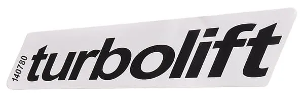 Štítek Turbolift Fella