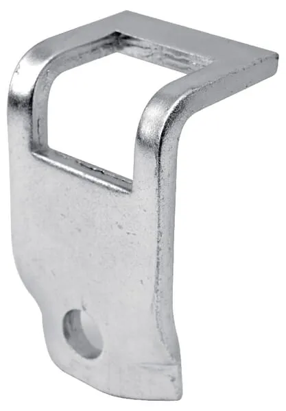 Úchyt zubu 32x10mm pro rám 12x50 mm, pozinkovaný