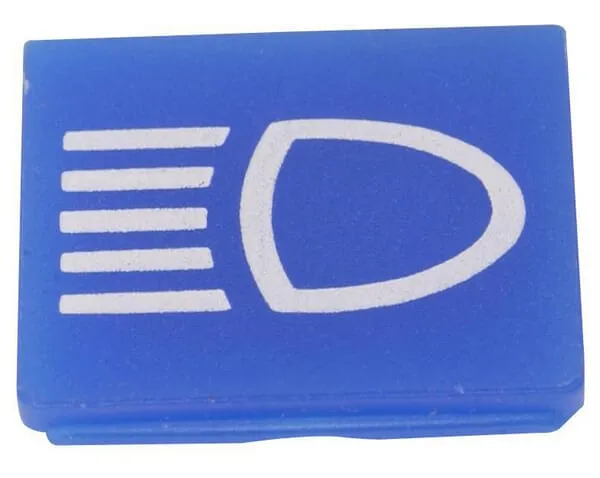 Symbol dálkových světel, modrý, SWF