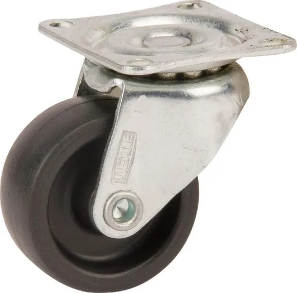 Plastové kolečko s montážní plotýnkou