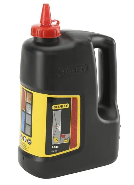 Značkovací křídový prášek červený 1000 g