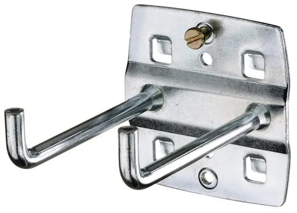 Hák na nářadí, dvojitý, 75x6 mm