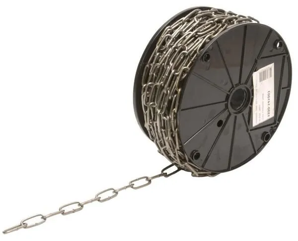 Chain Long link Hot dipped galvanized DIN 5685