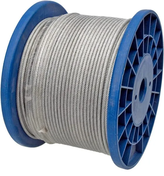 Ocelové lano s povlakem v PVC