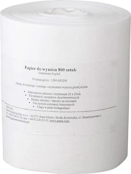 Papírové ručníky na mytí vemen