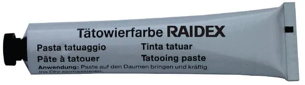 Tetovací inkoust černý, 60 g