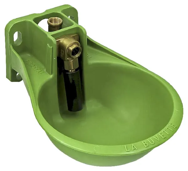 Napáječka misková plastiková s trubkovým ventilem "Forstal"