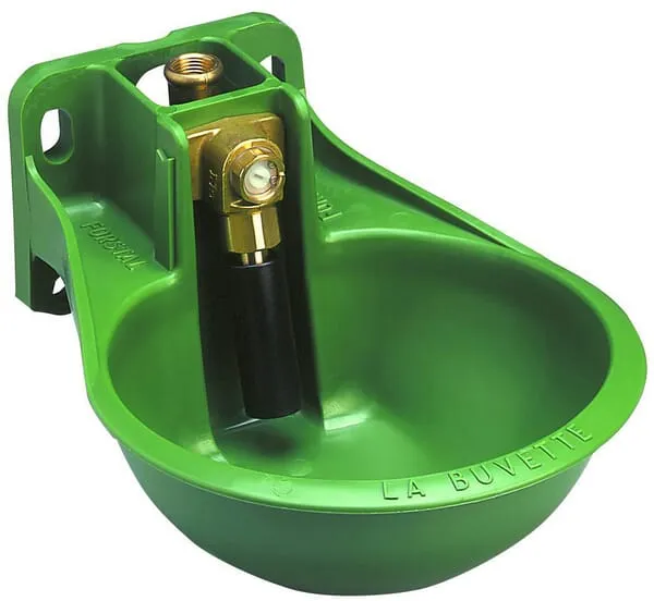 Drinking bowl Forstal Plastic LB With drinking valve for hor