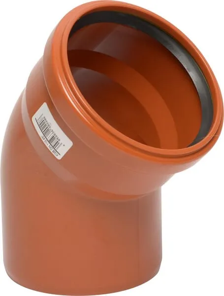 Ohyb PVC 110mm x 45°