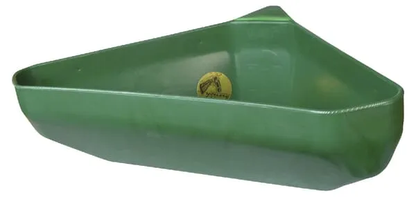 Krmítko nárožní zelené, 21 l