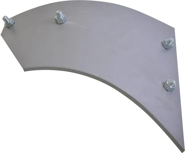 Výměnný díl odhrnovačky pravý T85/38 Överum