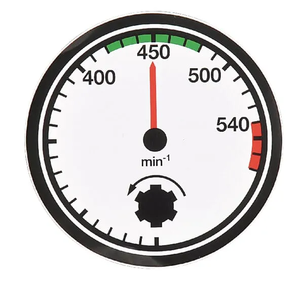 Štítek 450 RPM Fella