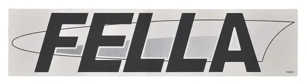 Štítek „Fella“ 110x470 levý