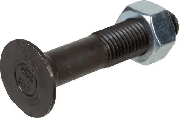 Šroub pluhu s 1 nosem M16x80 + matice 10.9