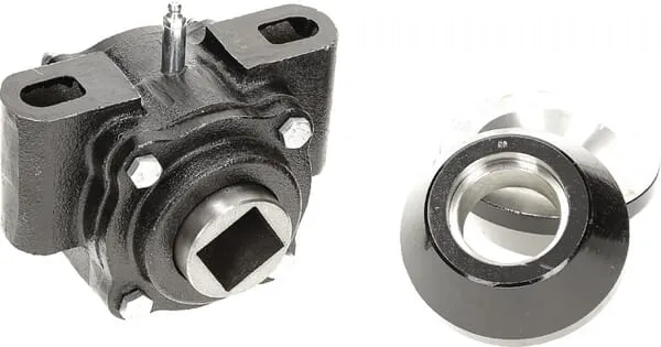 Ložisková jednotka na čtvercovou hřídel 30x30