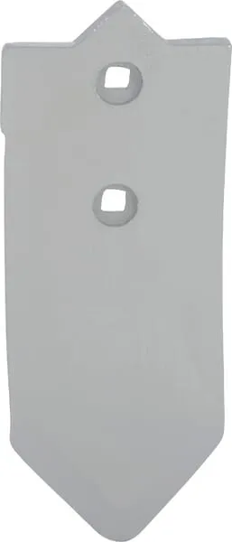 Radlice kultivátoru 295x120 mm tvrzená, plochá, 2 otvory, vhodná pro Unia