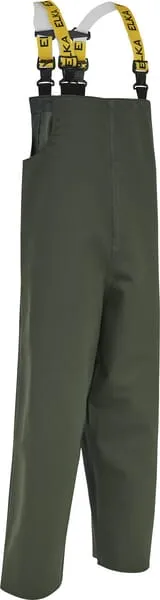 Nepromokavé kalhoty s laclem, oboustranné, olivové, vel. 2XL