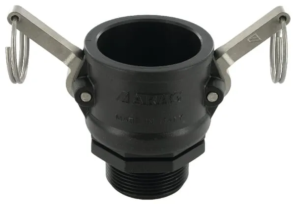 Spojka Camlock typ B 1 1/2" vnější závit, polypropylen
