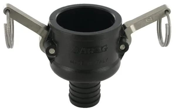 Spojka Camlock typ C 1 1/2" s vnitřní hadicovou koncovkou 32 mm, polypropylen