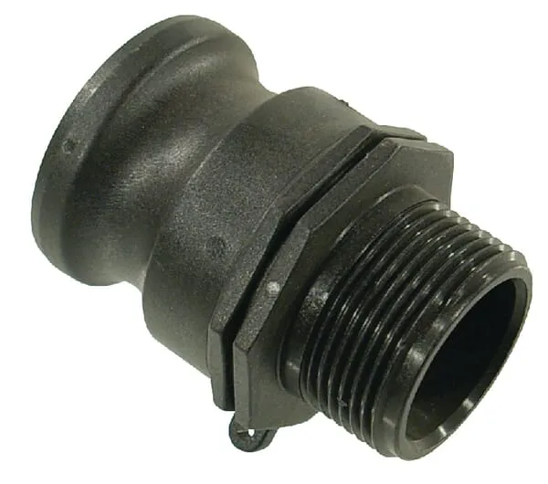 Camlock typ F 1 1/2" vnější závit 1 1/4" polypropylenu