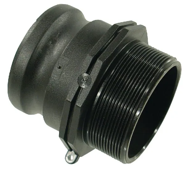 Camlock typ F 3" vnější závit z polypropylenu