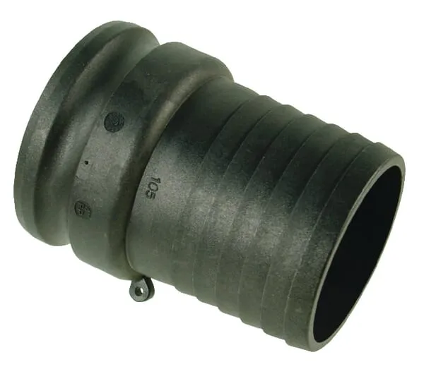 Camlock typ E 4" koncovka hadice 105 mm z polypropylenu